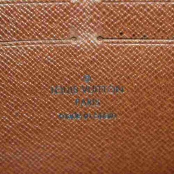 100% Auth Louis Vuitton Monogram Zippy Wallet - Picture 9 of 9